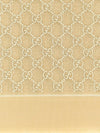 gg monogram wool stole