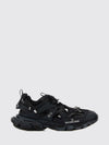 track piercing mesh trainers with jewel applications