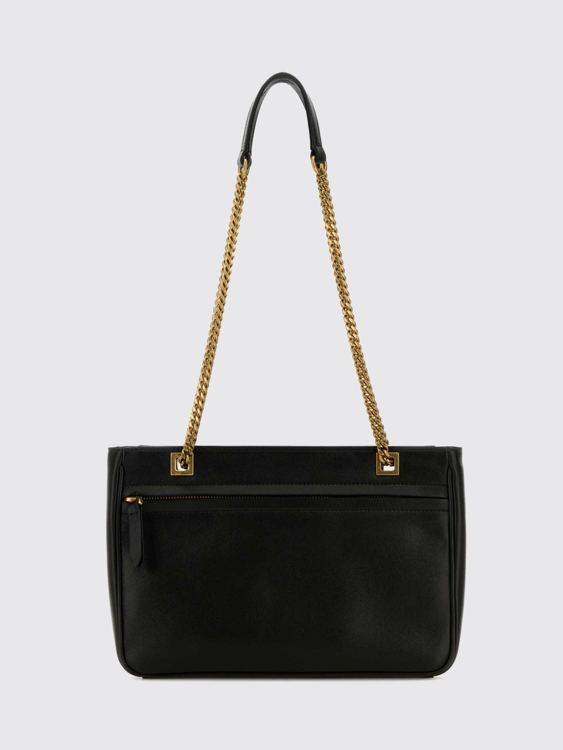 viva superstar leather shoulder bag with vlogo