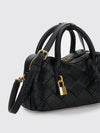ryder small woven eco alter mat handbag with shoulder strap
