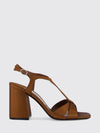kesia satin t-strap sandals with a high block heel