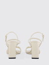 elsy nappa leather sandals with high block heel and open toe