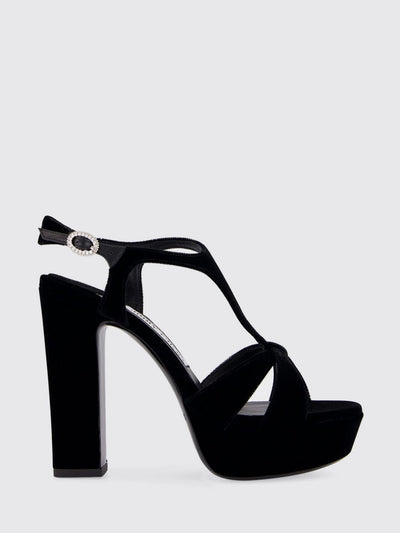 woman's heeled sandal