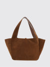 le 5 à 7 bea suede shoulder bag with ysl buckle