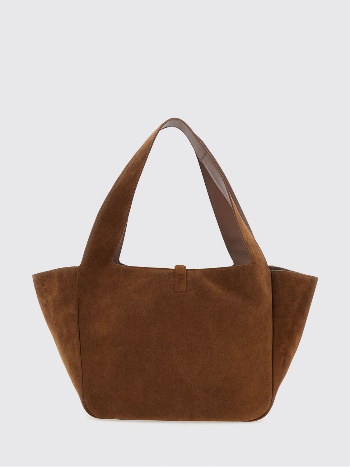 le 5 à 7 bea suede shoulder bag with ysl buckle