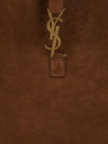 le 5 à 7 bea suede shoulder bag with ysl buckle