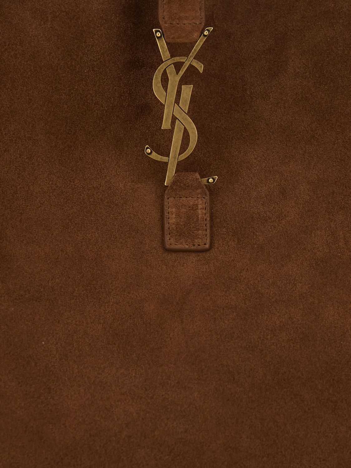 le 5 à 7 bea suede shoulder bag with ysl buckle