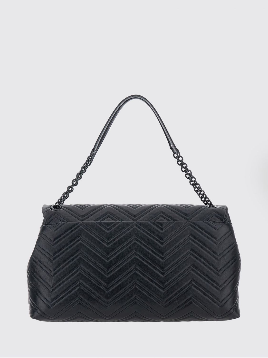 GUCCI OS large gg marmont black quilted nappa shoulder bag by