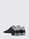 portofino smooth calfskin low-top sneakers with logo