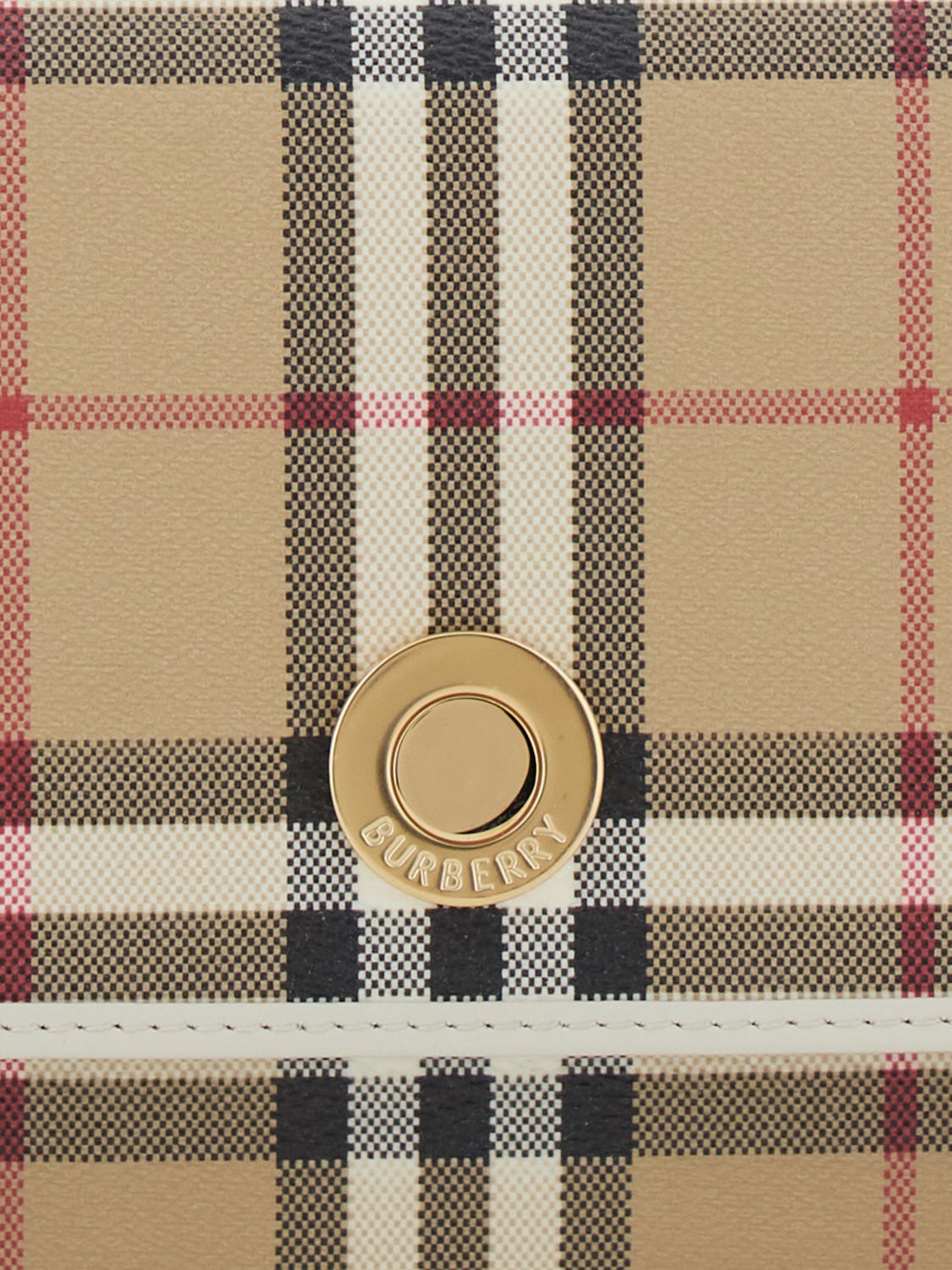 mini hampshire crossbody bag in vintage check canvas
