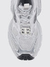 low-top mesh and rubber trainers with chunky sole and double pull-tab
