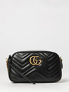 gg marmont matelassé chevron nappa shoulder bag