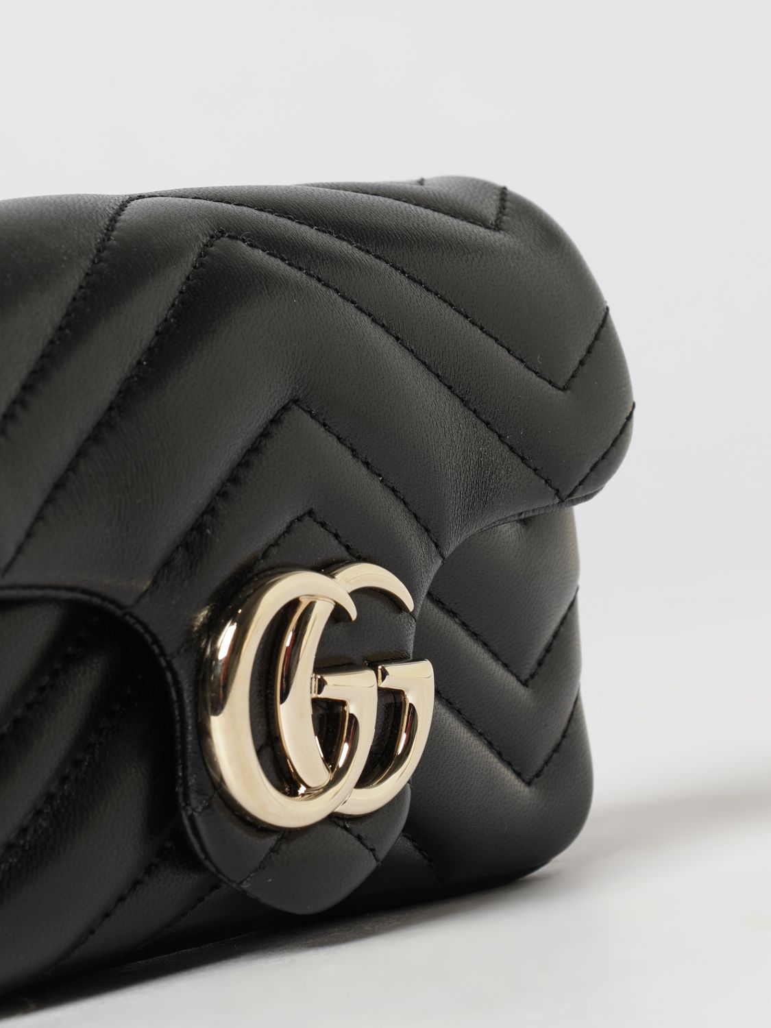 gg marmont matelassé nappa mini shoulder bag