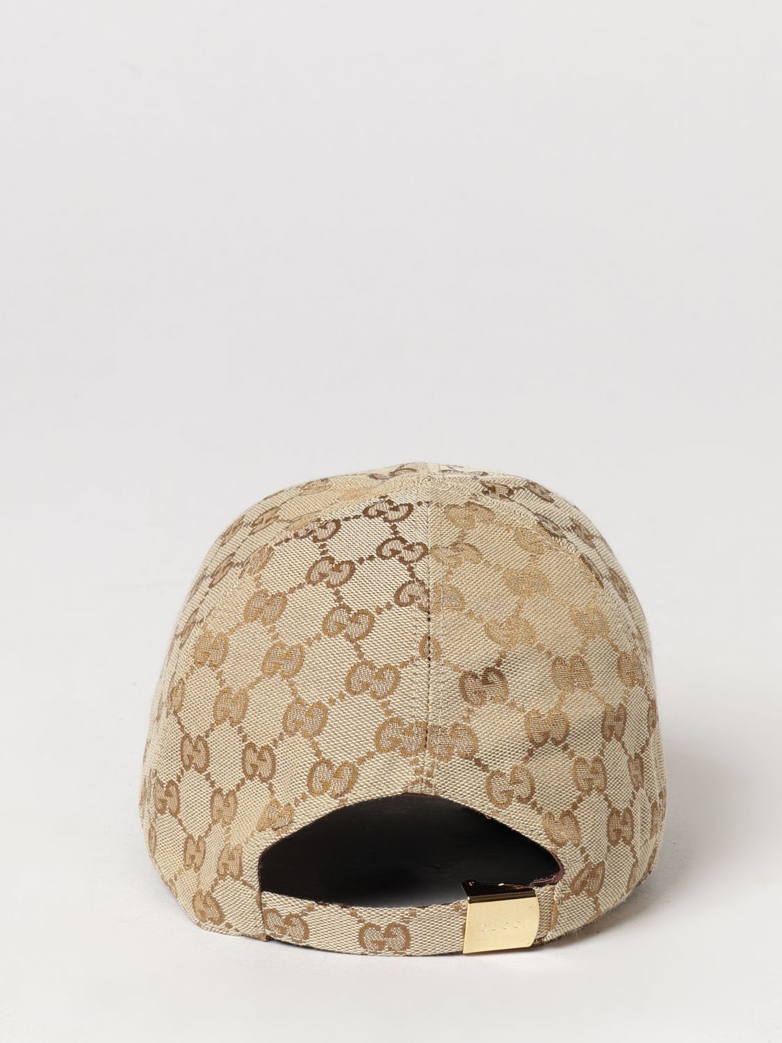 gg monogram jacquard baseball cap in cotton blend