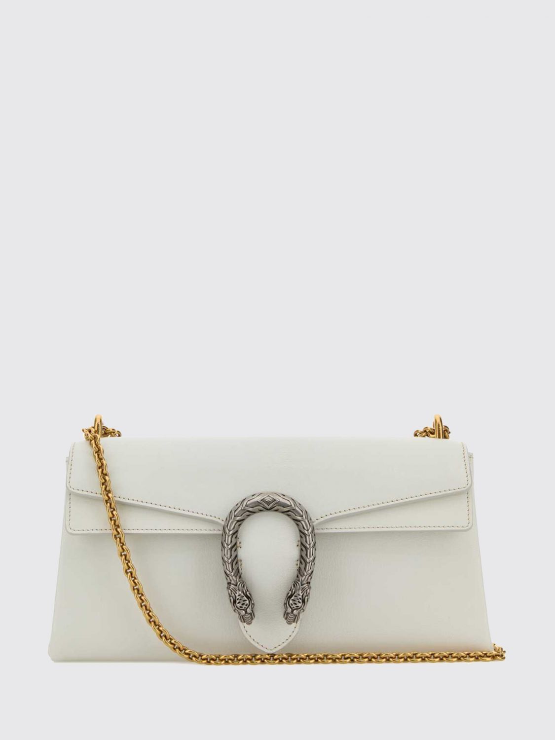 dionysus leather shoulder bag with chain strap