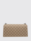 dionysus gg monogram jacquard shoulder bag with chain strap