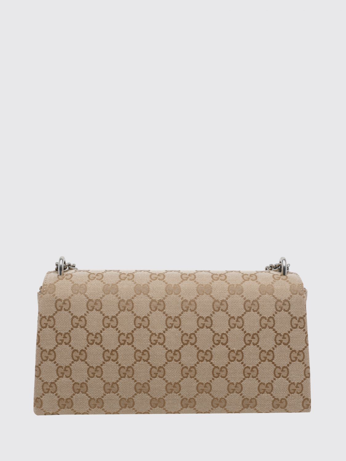 dionysus gg monogram jacquard shoulder bag with chain strap
