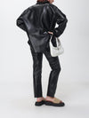 medium jackie slim shoulder bag in natural grain leather