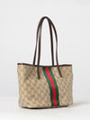 small tribeca striped monogram jacquard shoulder bag