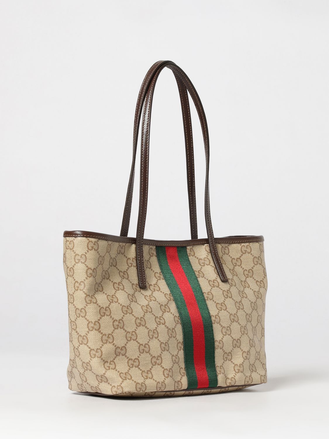 small tribeca striped monogram jacquard shoulder bag