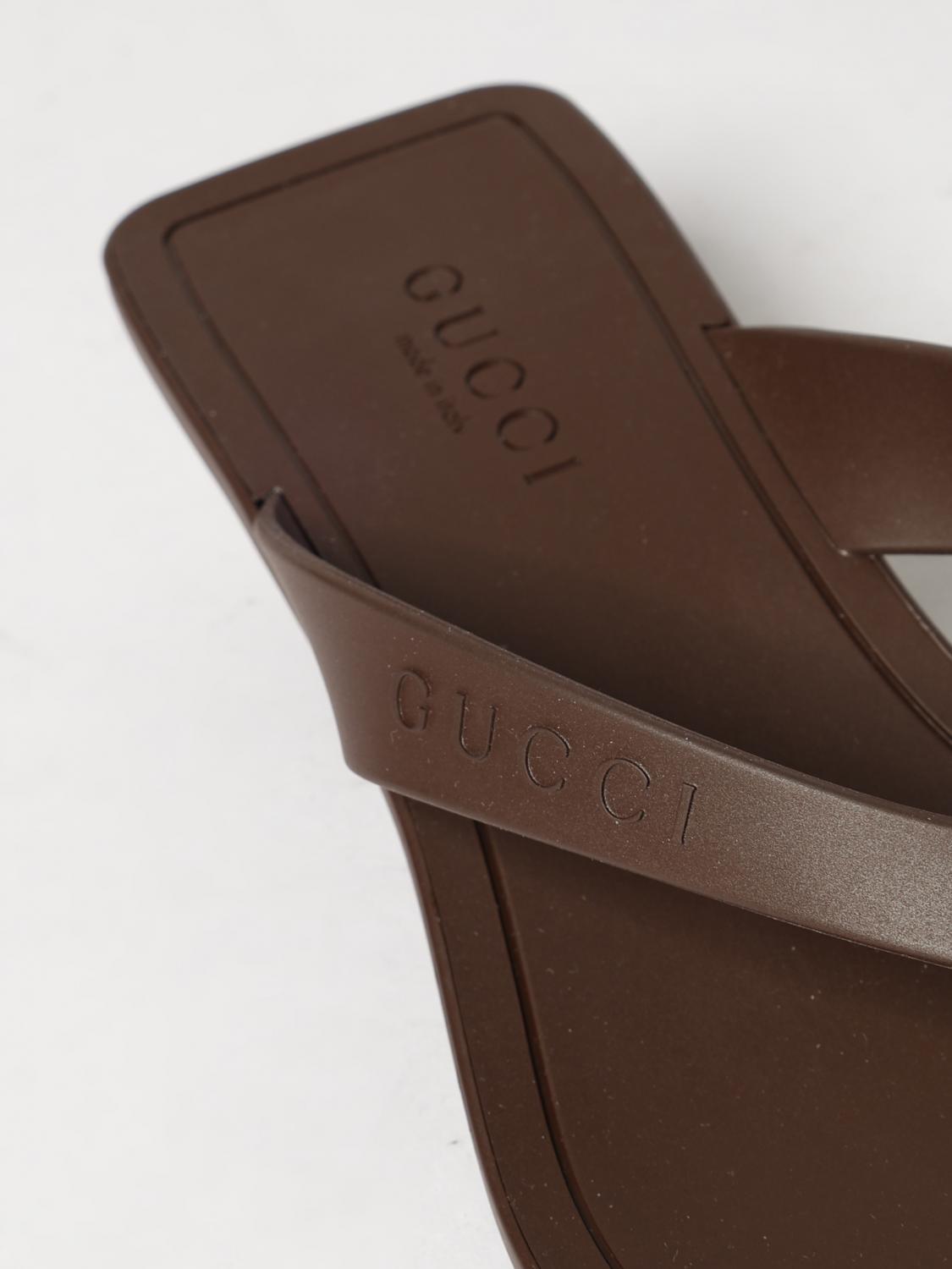 vittoria rubber thong sandals with low heel