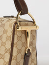 medium half horsebit gg monogram jacquard shoulder bag