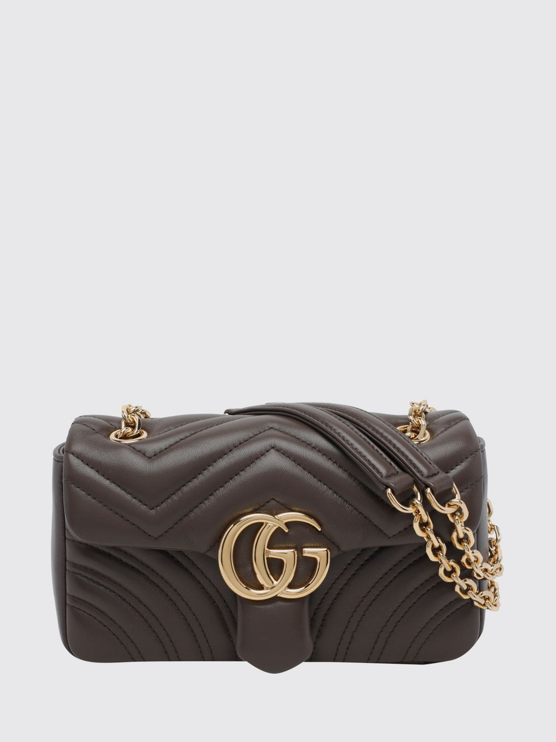 GUCCI OS gg marmont mini matelassé nappa leather chevron shoulder bag