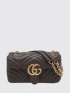 gg marmont mini matelassé nappa leather chevron shoulder bag