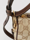 gg monogram jacquard cotton mini shoulder bag