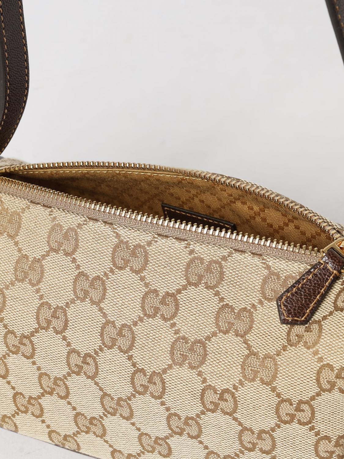 gg monogram jacquard cotton mini shoulder bag