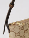 gg canvas mini shoulder bag with horsebit and web detail