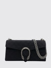 dionysus monogram fabric and leather shoulder bag with chain strap
