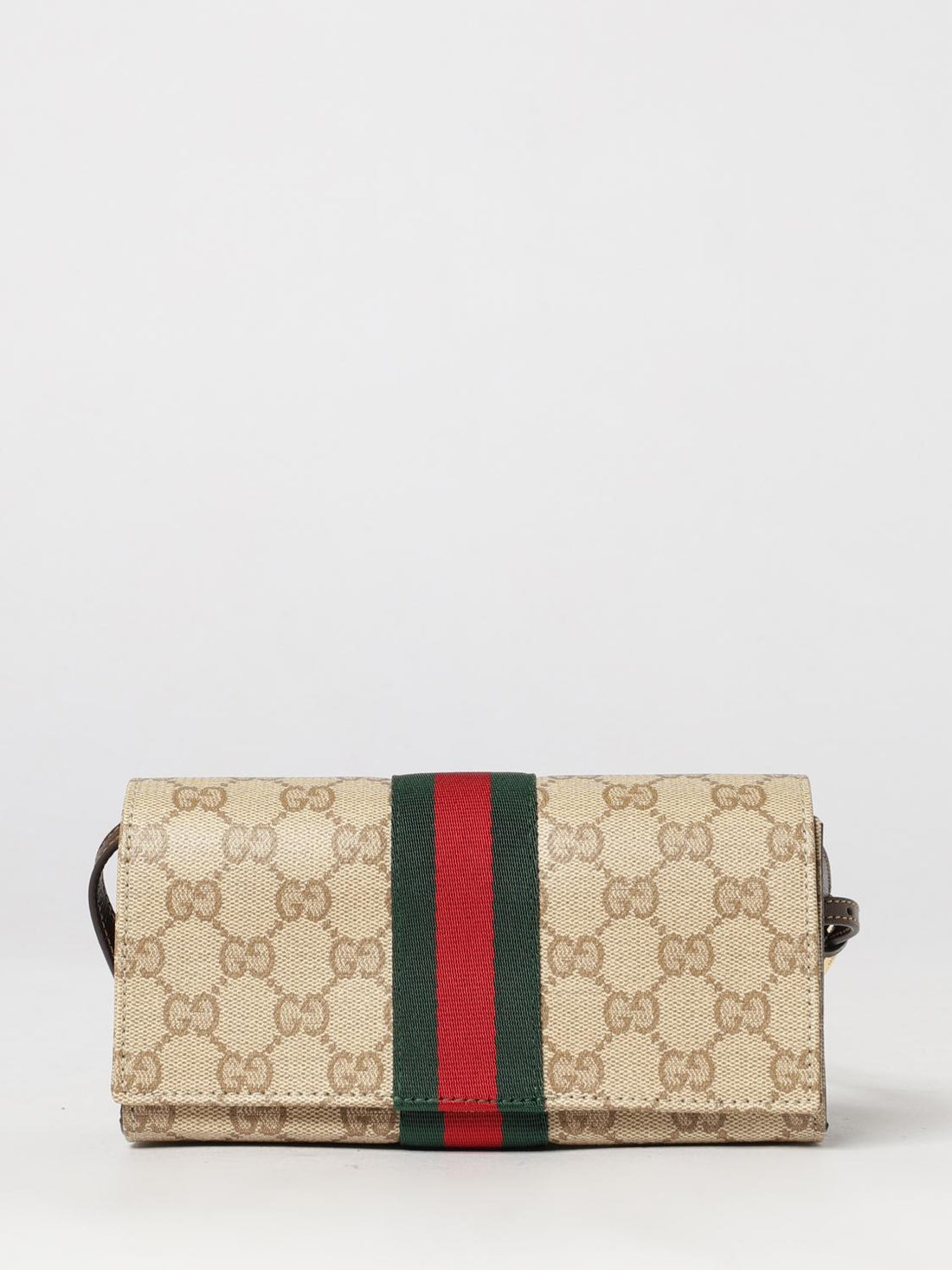 GUCCI OS gg canvas mini top handle bag with web stripe