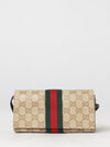 gg canvas mini top handle bag with web stripe