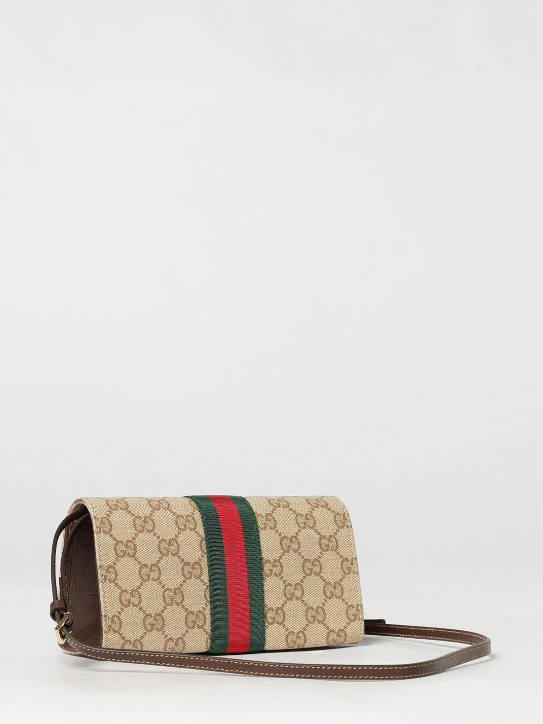 GUCCI OS gg canvas mini top handle bag with web stripe