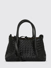 small pinacoteca handbag in intrecciato calfskin leather