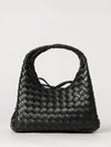 small campana intrecciato leather shoulder bag