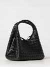 small campana intrecciato leather shoulder bag