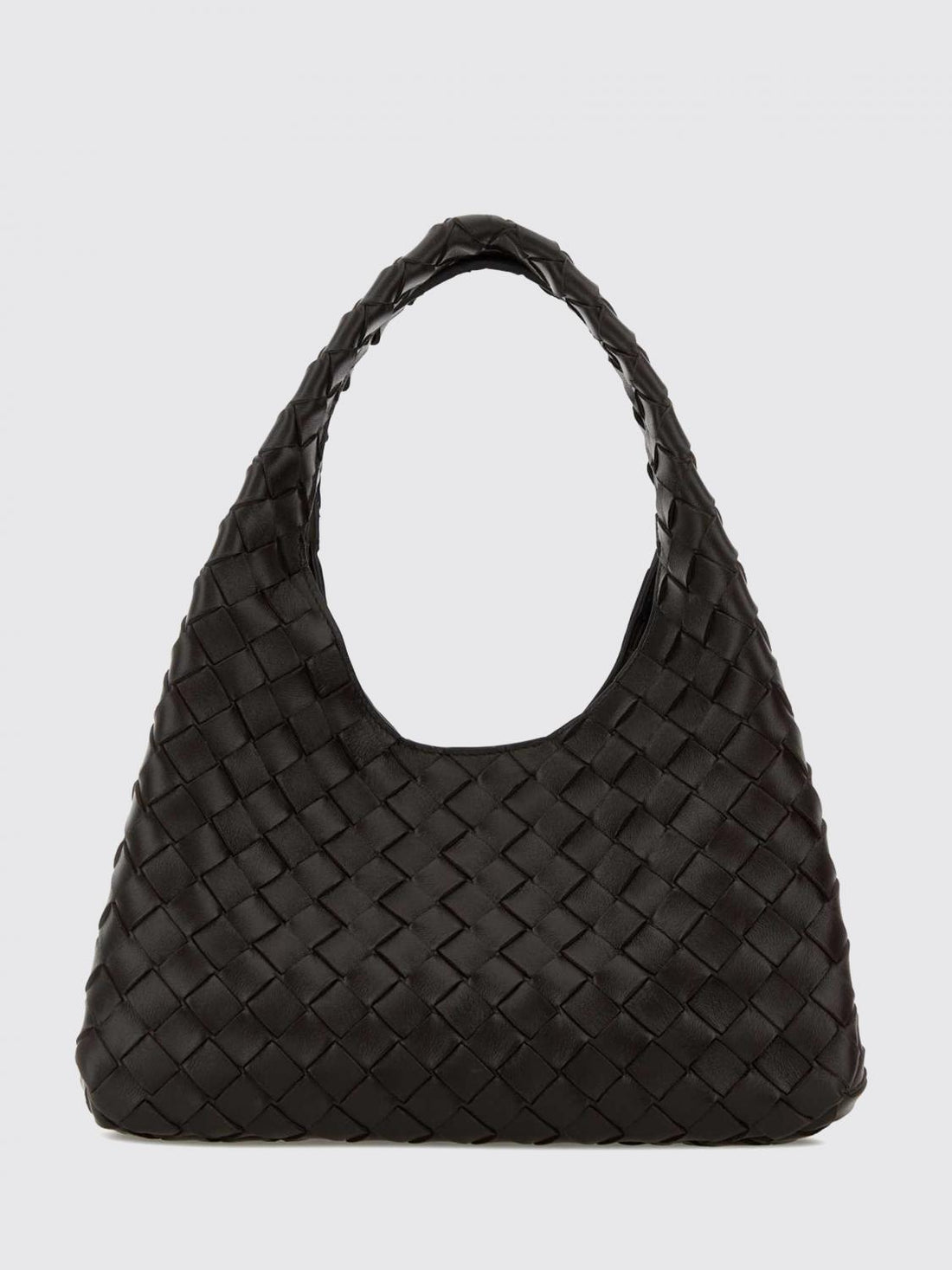 BOTTEGA VENETA OS small campana intrecciato leather shoulder bag