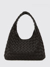 small campana intrecciato leather shoulder bag