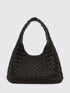 small campana intrecciato leather shoulder bag