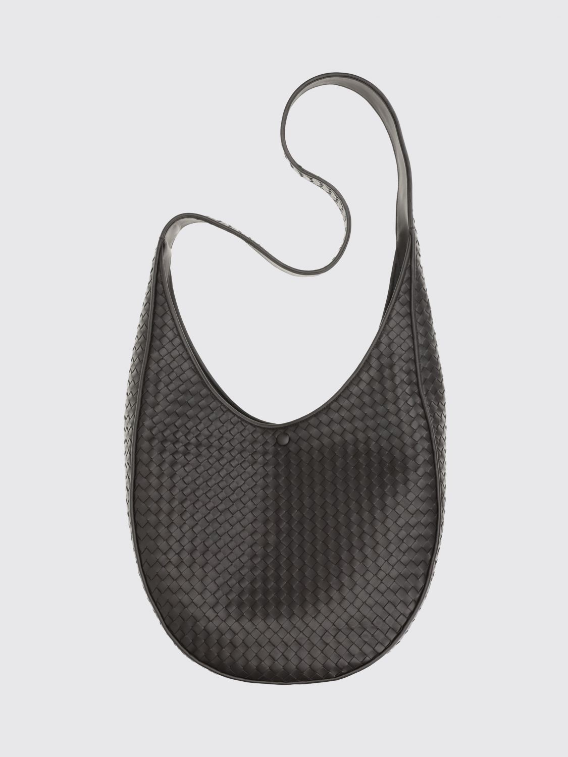 ovetto woven leather shoulder bag