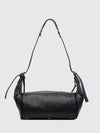 paddington grained calfskin shoulder bag chloé with padlock