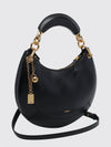 banana smooth calfskin handbag chloé with rigid handle