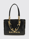 1945 soft calfskin leather tote with pb labyrinth monogram