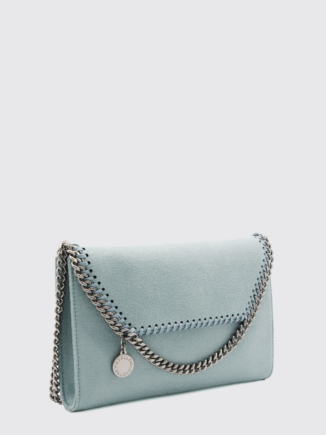 falabella alter mat wallet on chain with chain trim