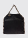 falabella alter mat handbag with chain trim