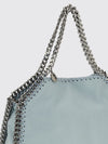 falabella alter mat handbag with chain trim