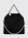 embroidered falabella alter mat handbag with beads