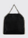 embroidered falabella alter mat handbag with beads